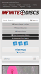 Mobile Screenshot of infinitediscs.com